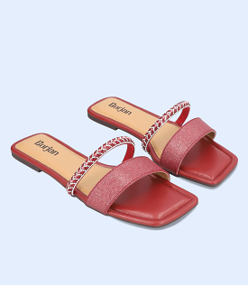 Maroon Women's Slipper - BW9309: Stylish and Comfortable Casual Footwear