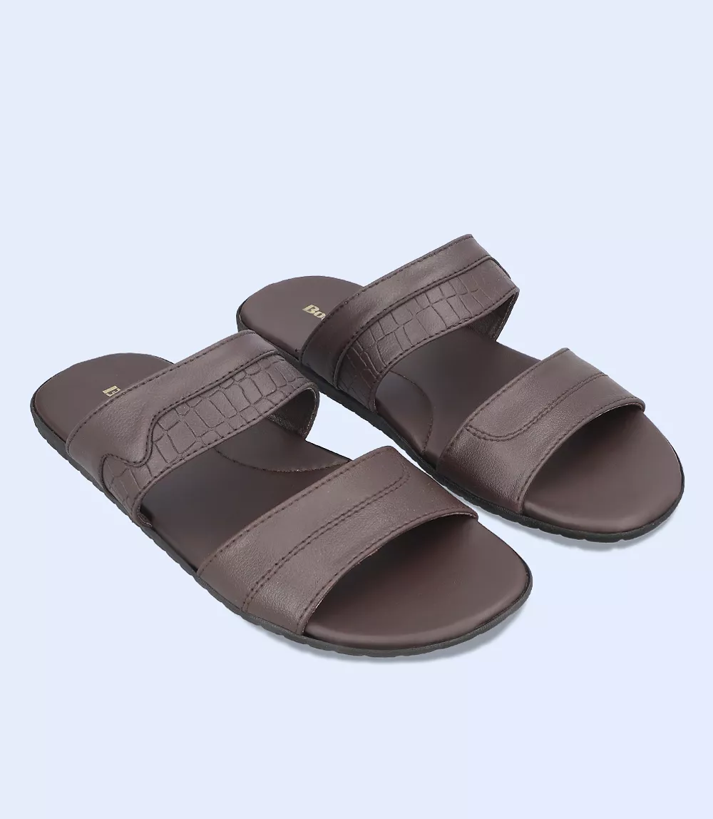 Men Casual Slipper Brown