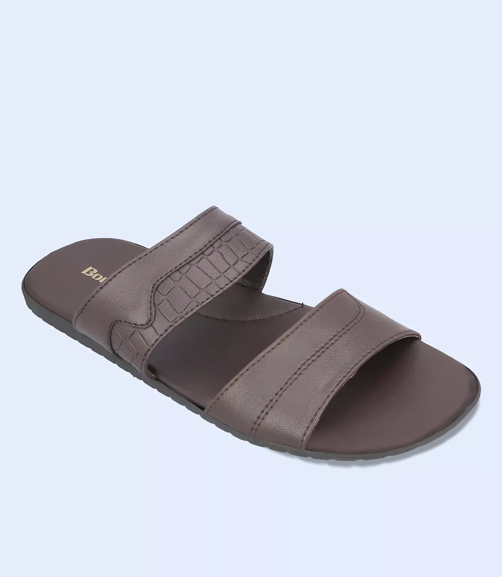 Men Casual Slipper Brown