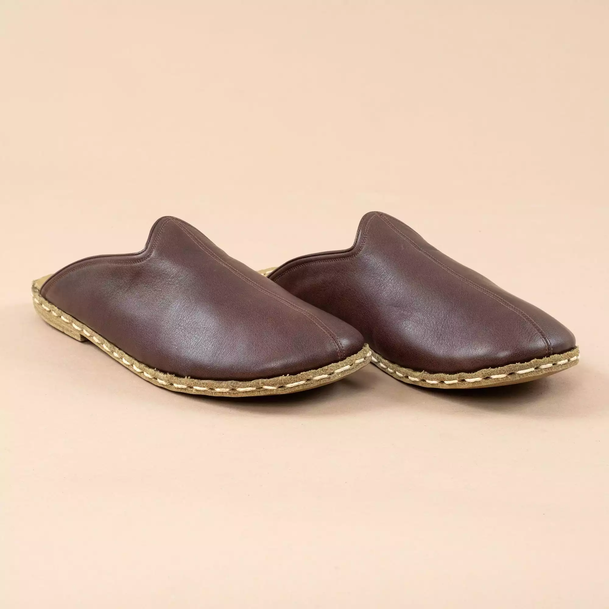 Men's Black Slip-on Slippers