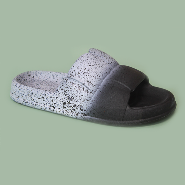 Men's Black Soft Slippers