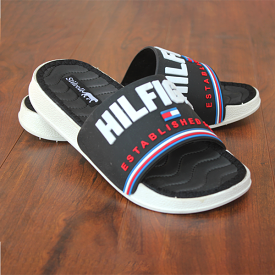 Men's Black Soft Slippers