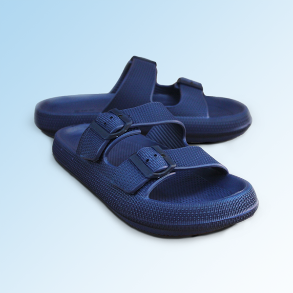 Men's Blue Soft Slippers