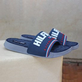 Men's Blue Soft Slippers