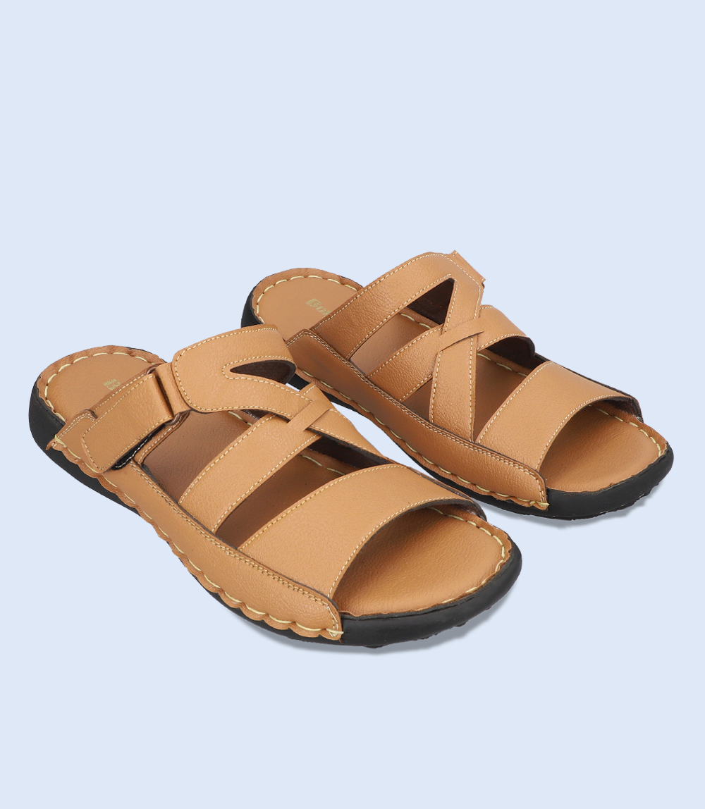 Men's Casual Slipper - BM5495 TAN.