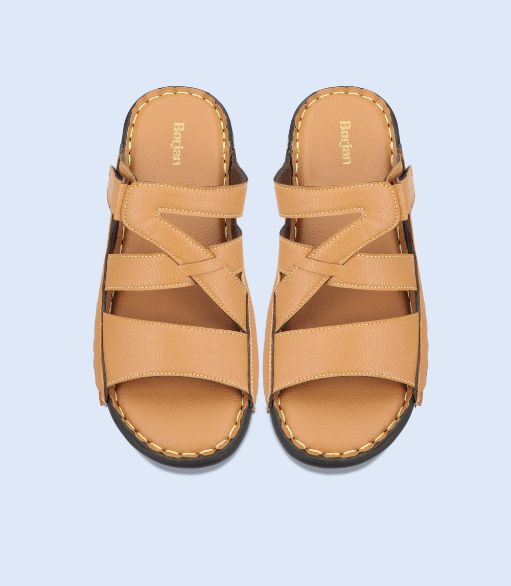 Men's Casual Slipper - BM5495 TAN.