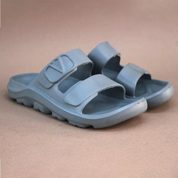 Men's Grey Soft Slippers