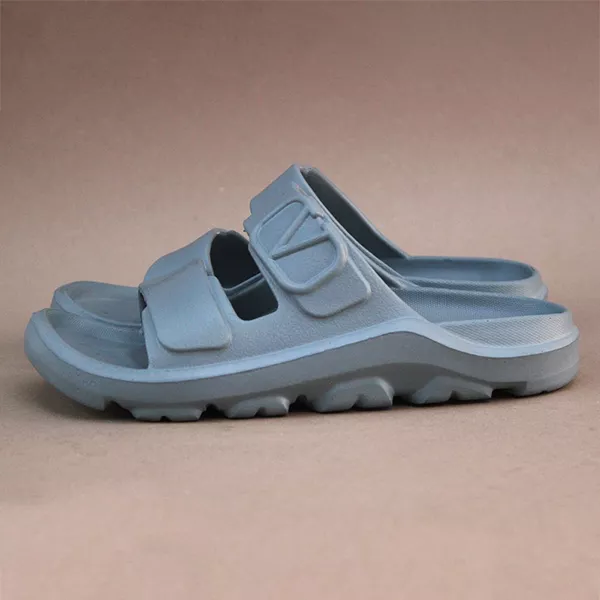 Men's Grey Soft Slippers