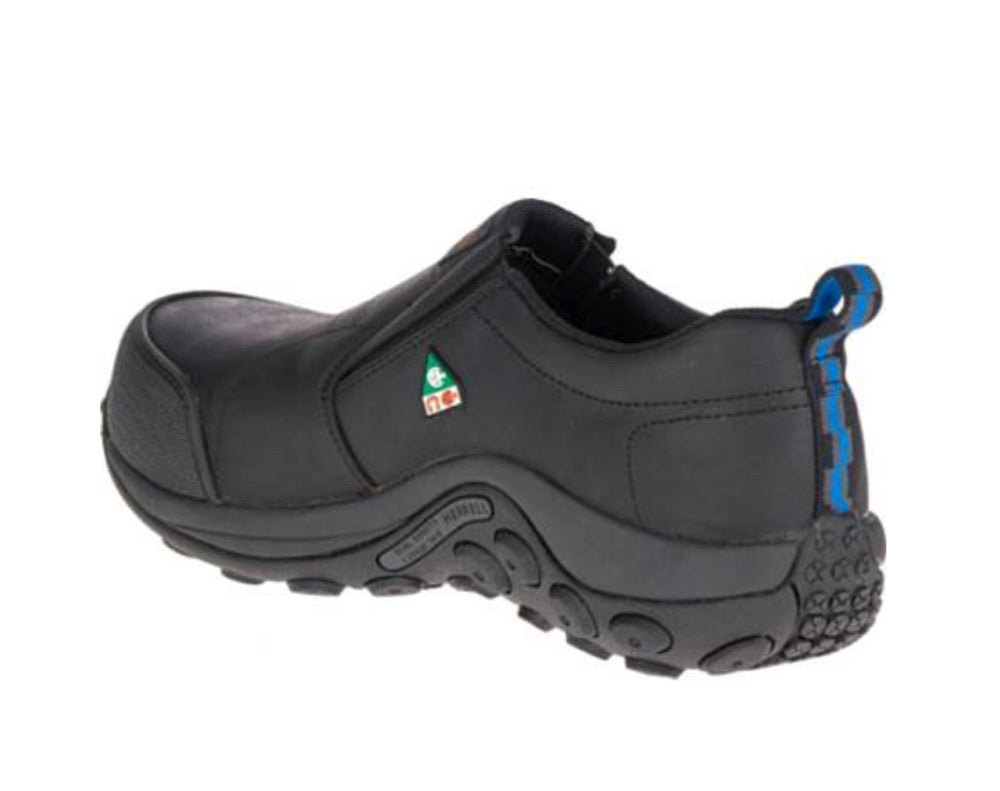 Merrell Black Composite Toe Slip on Work Shoes J003347