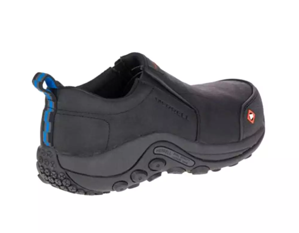 Merrell slip on work shoes black composite toe J003347