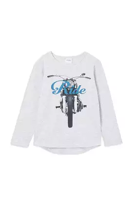 Milky Vintage Style T-Shirt - Retro Ride Design