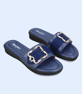 navy blue women's slipper casual fashion