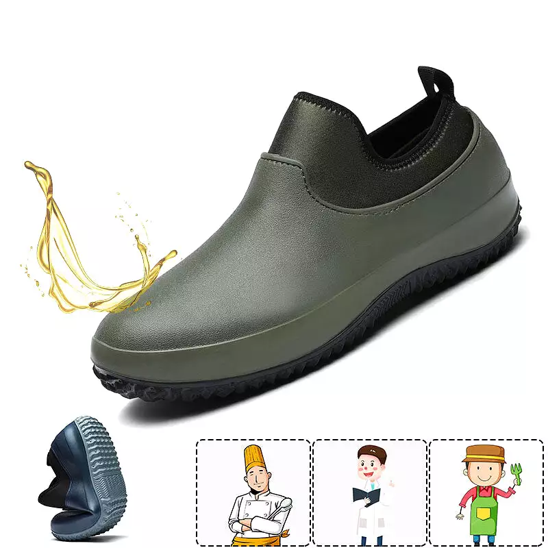 Non-slip chef shoes | Safety work shoes | Oil-proof kitchen shoes | Water-proof car wash shoes | Outdoor hiking shoes