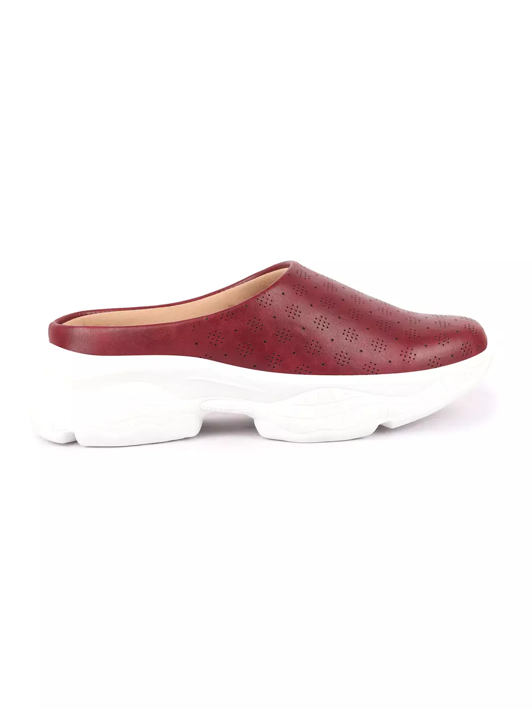 Open Back Slip On Mules - Women's Cherry Classic Design Shoes