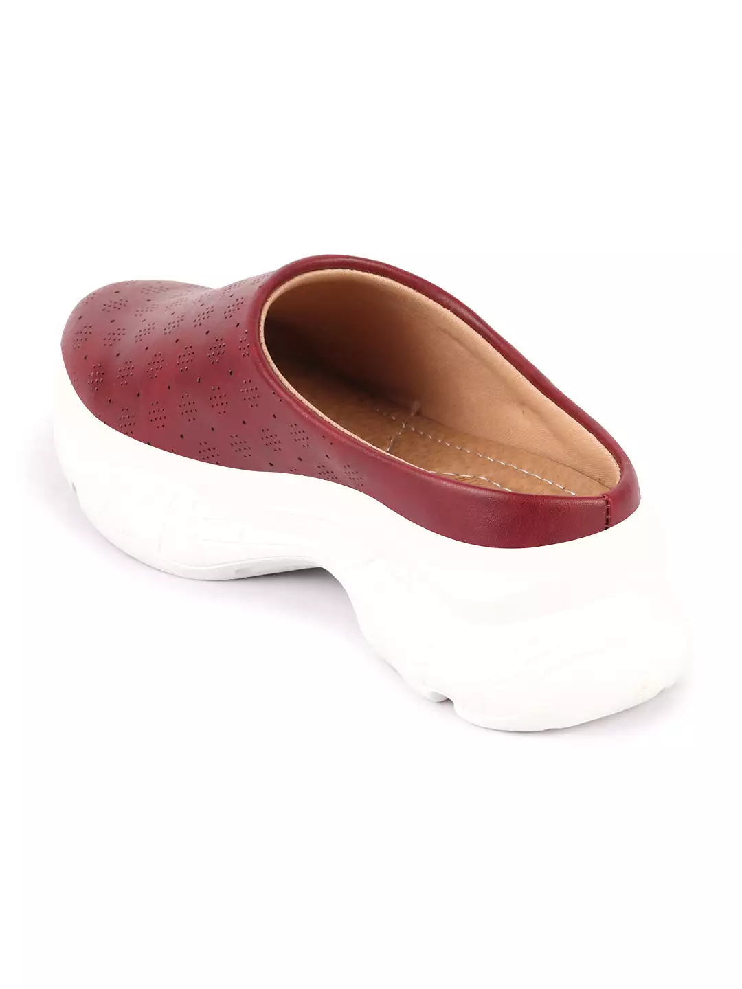 Open Back Slip On Mules - Women's Cherry Classic Design Shoes