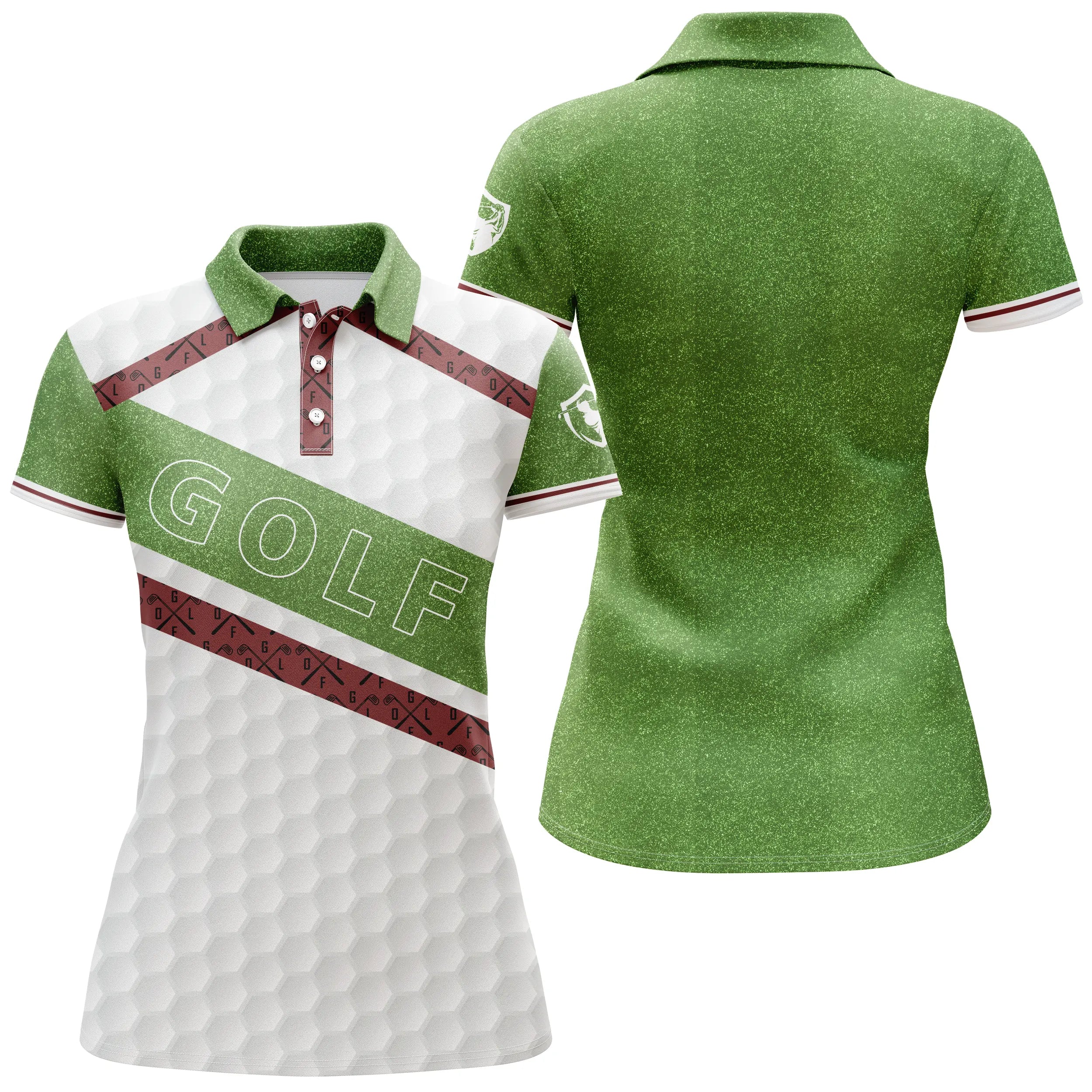 Original Customized Golf Gift, Golf Sport Polo, Quick-Dry Polo, Golf Course Print, Golf Club