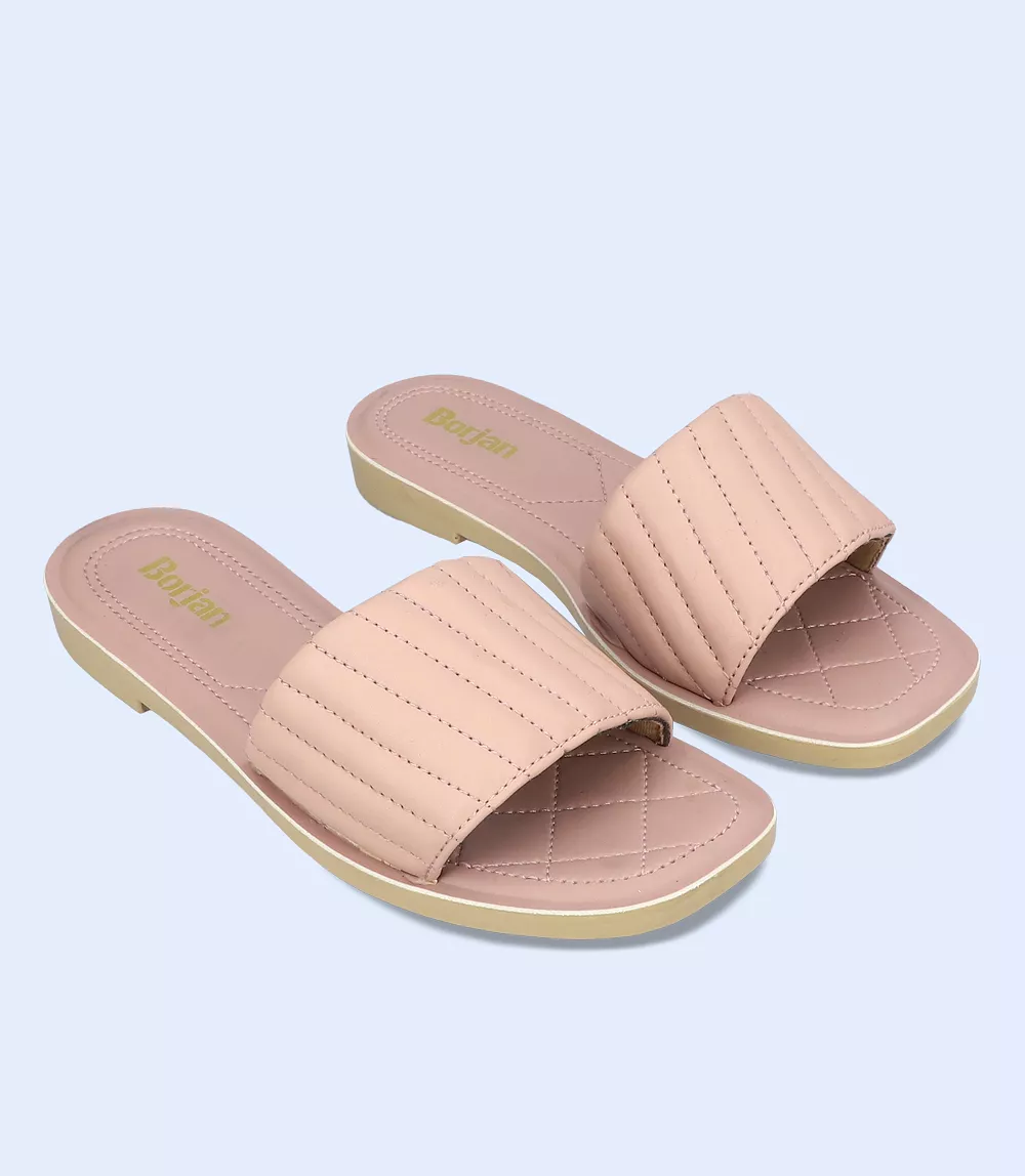 Pink Casual Slippers for Women - Style BW7434