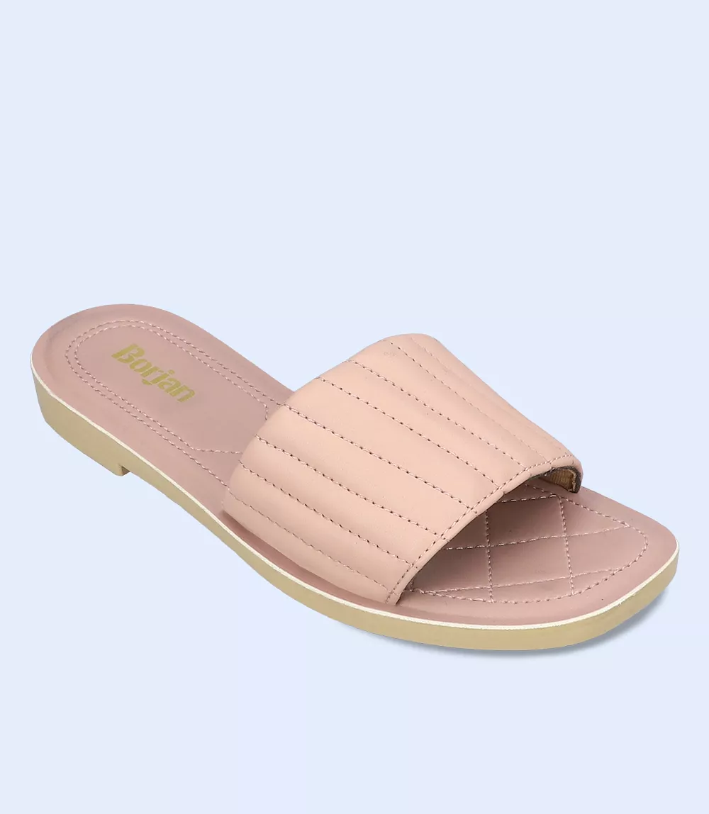 Pink Casual Slippers for Women - Style BW7434