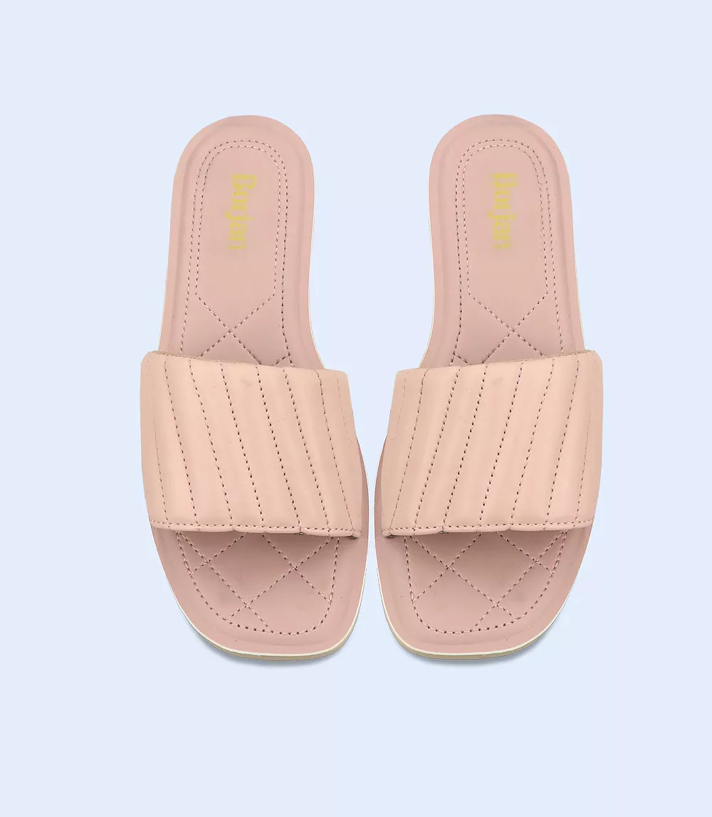 Pink Casual Slippers for Women - Style BW7434