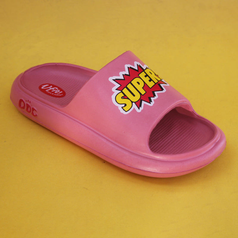 Pink Soft Slippers for Boys