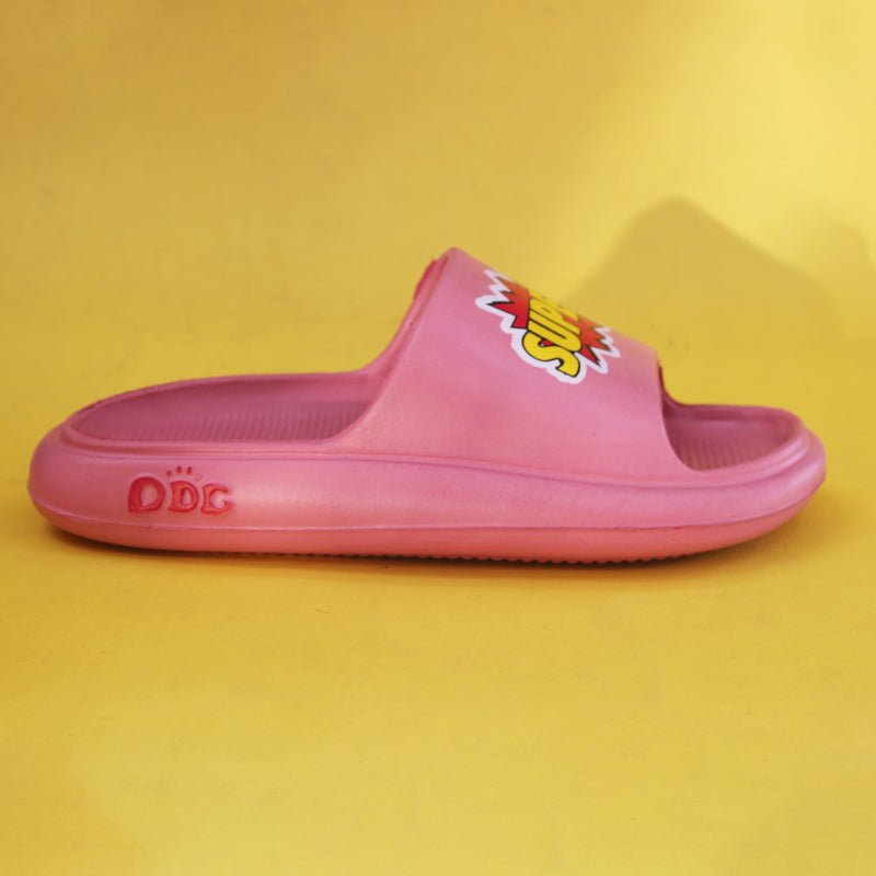 Pink Soft Slippers for Boys