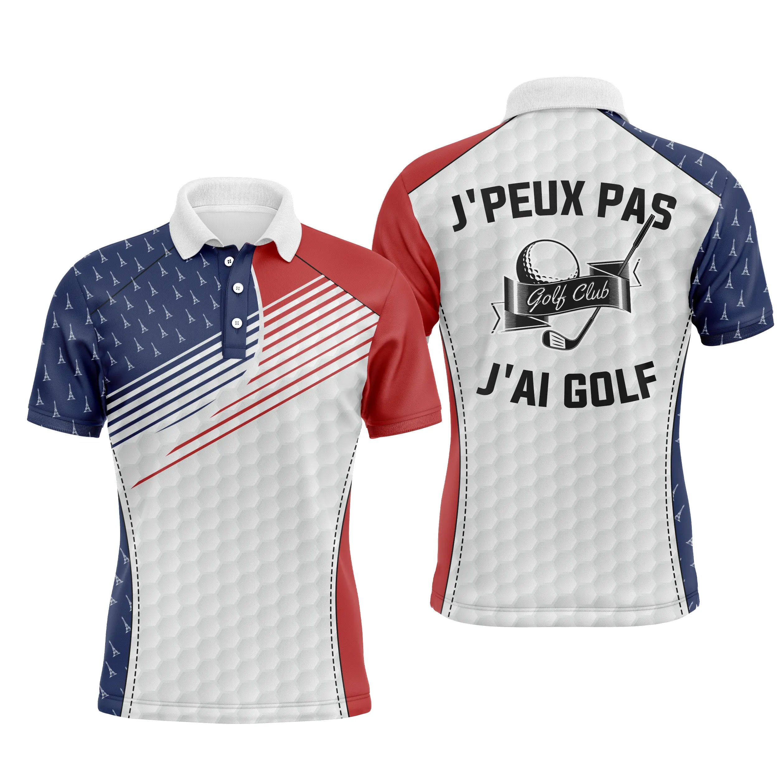 Polo Golf Homme Femme, Cadeau Original pour Golfeur | CT06082215