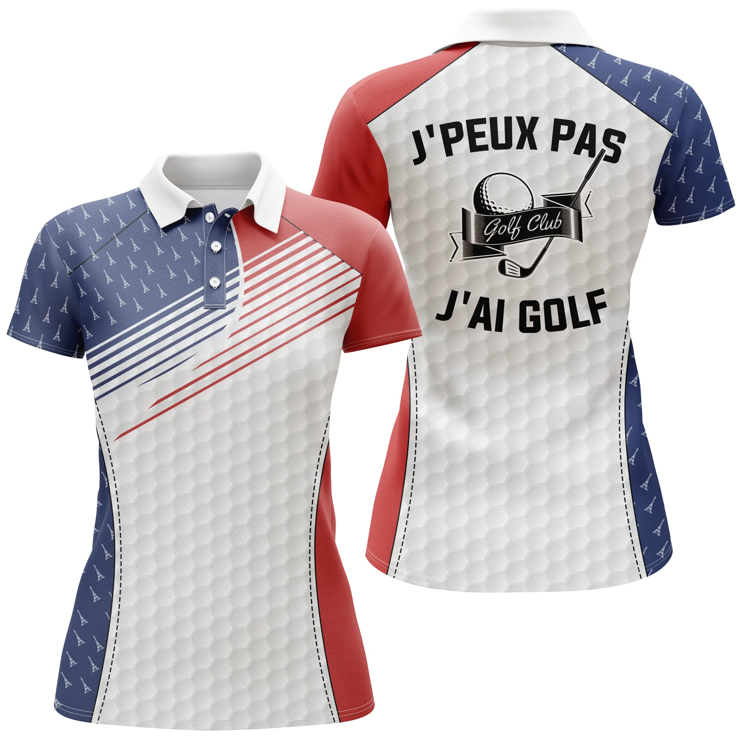 Polo Golf Homme Femme, Cadeau Original pour Golfeur | CT06082215