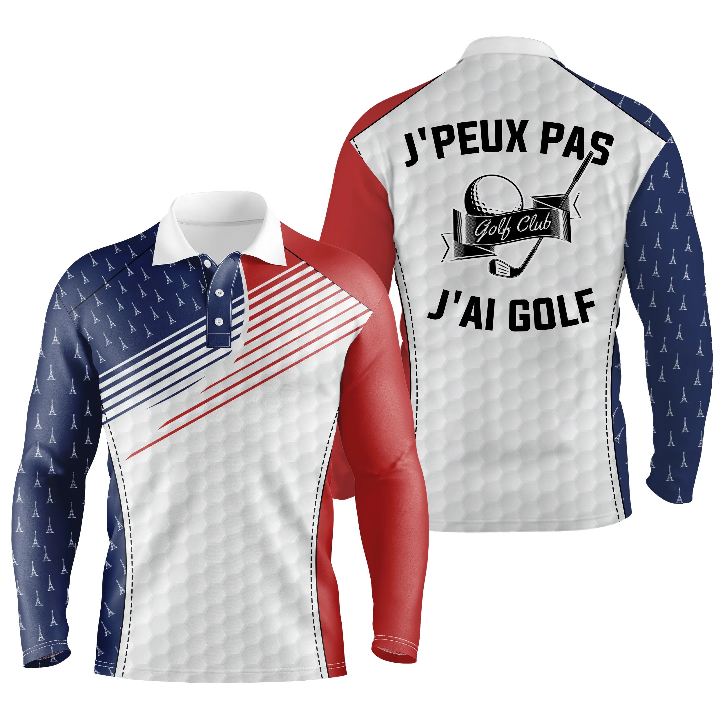 Polo Golf Homme Femme, Cadeau Original pour Golfeur | CT06082215