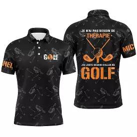 Polo Golf pour Homme et Femme, Golf pour la Santé Mentale - CT10082221.