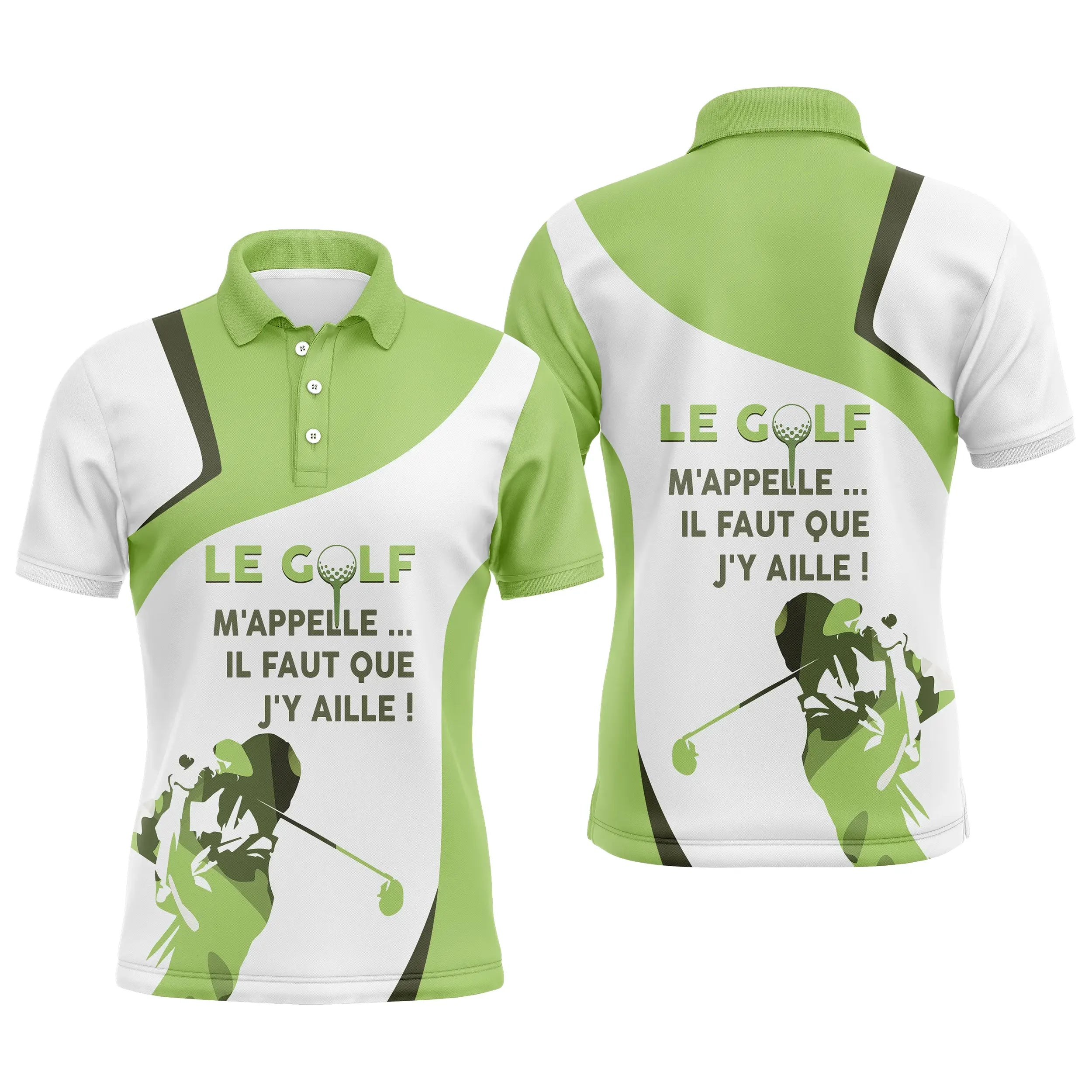 Polo Le Golf - Cadeau Original pour Golfeur | Achetez en ligne dès maintenant - CT10082219