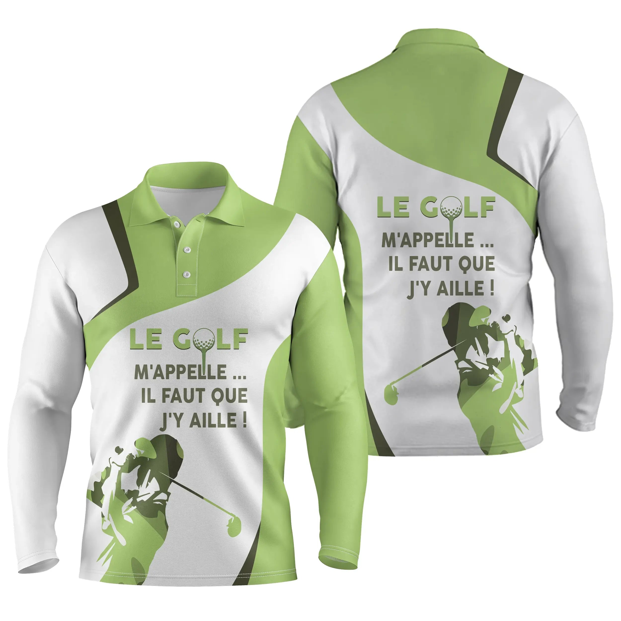 Polo Le Golf - Cadeau Original pour Golfeur | Achetez en ligne dès maintenant - CT10082219