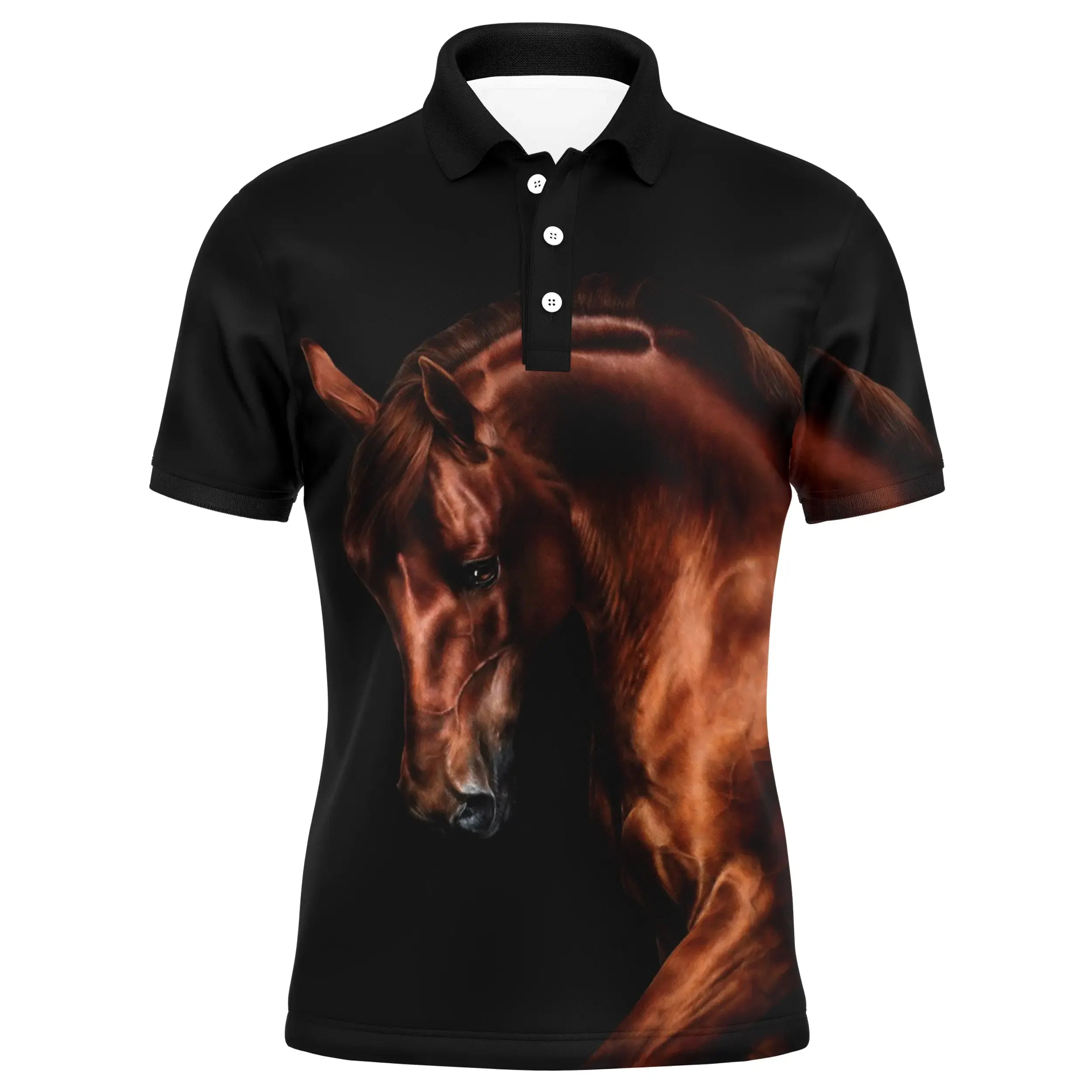 Polo équestre pour hommes et femmes, idée cadeau originale pour les amoureux des chevaux - CT24082221