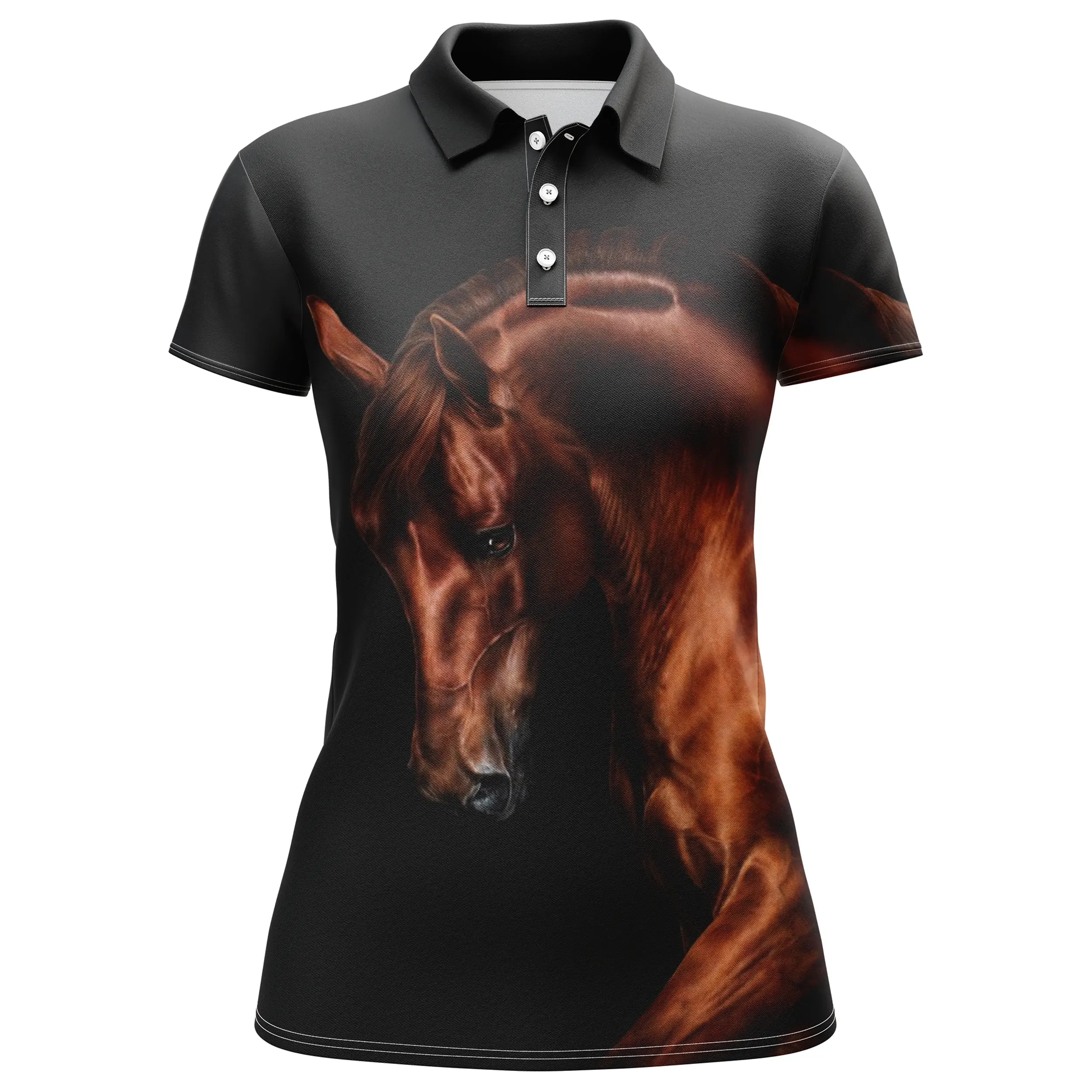 Polo équestre pour hommes et femmes, idée cadeau originale pour les amoureux des chevaux - CT24082221