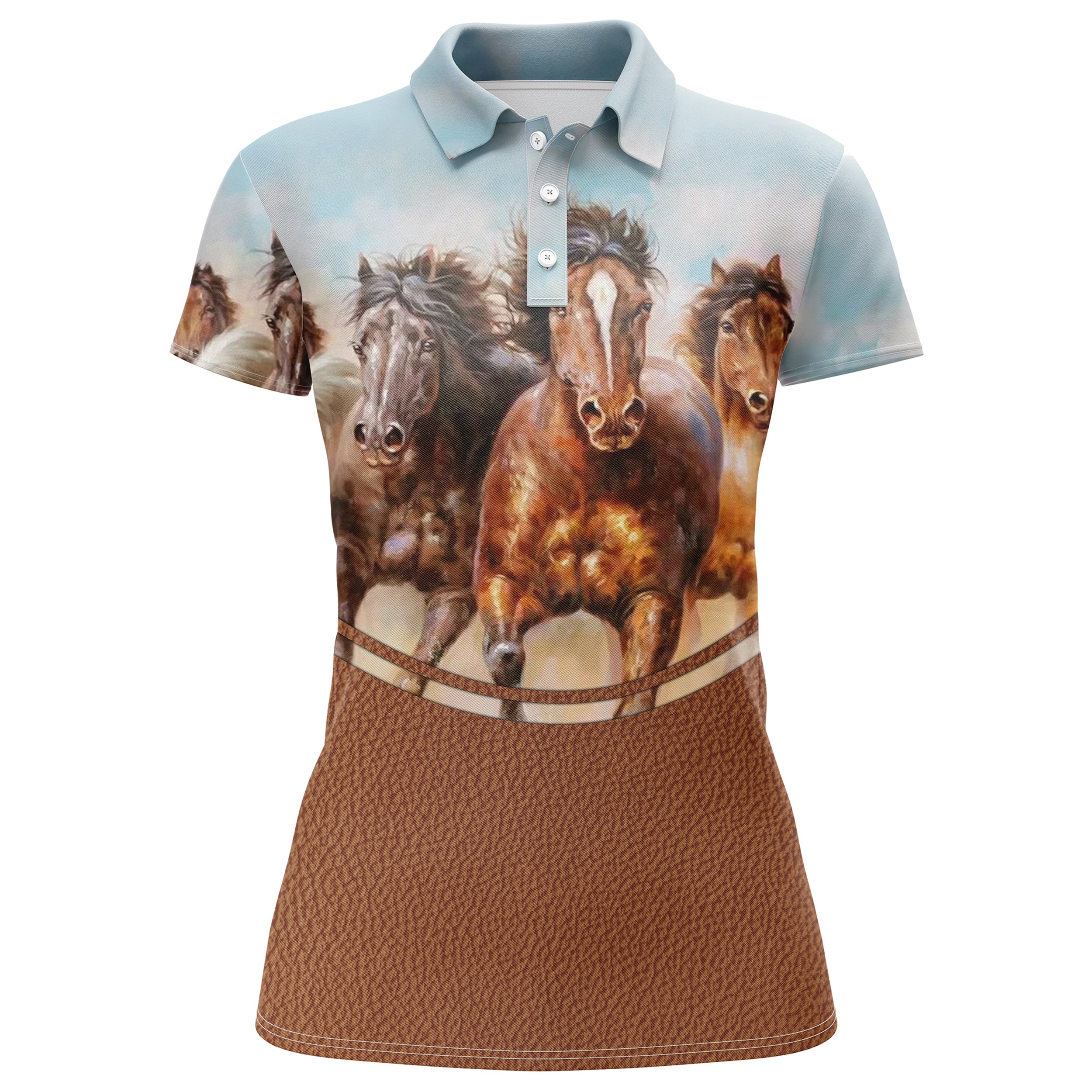 Polo équitation pour homme et femme, cadeau original pour les amateurs de chevaux - CT24082224