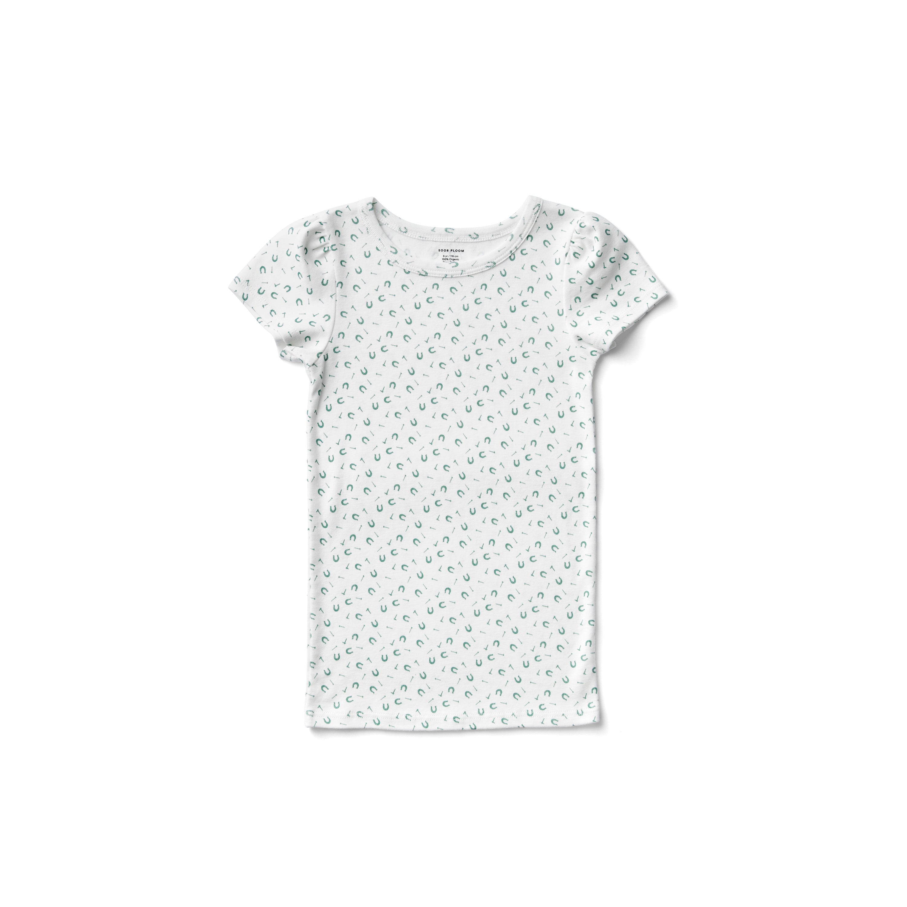 Pouf Tee - Horseshoe Print Taffy - Google SEO result: Horseshoe Print Taffy Pouf Tee