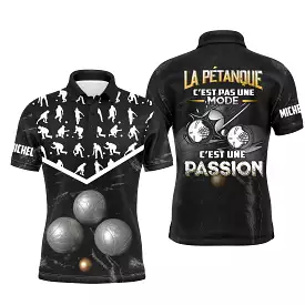 Pétanque Polo Shirt, Funny Boules Gift for Women and Men - CT02122230