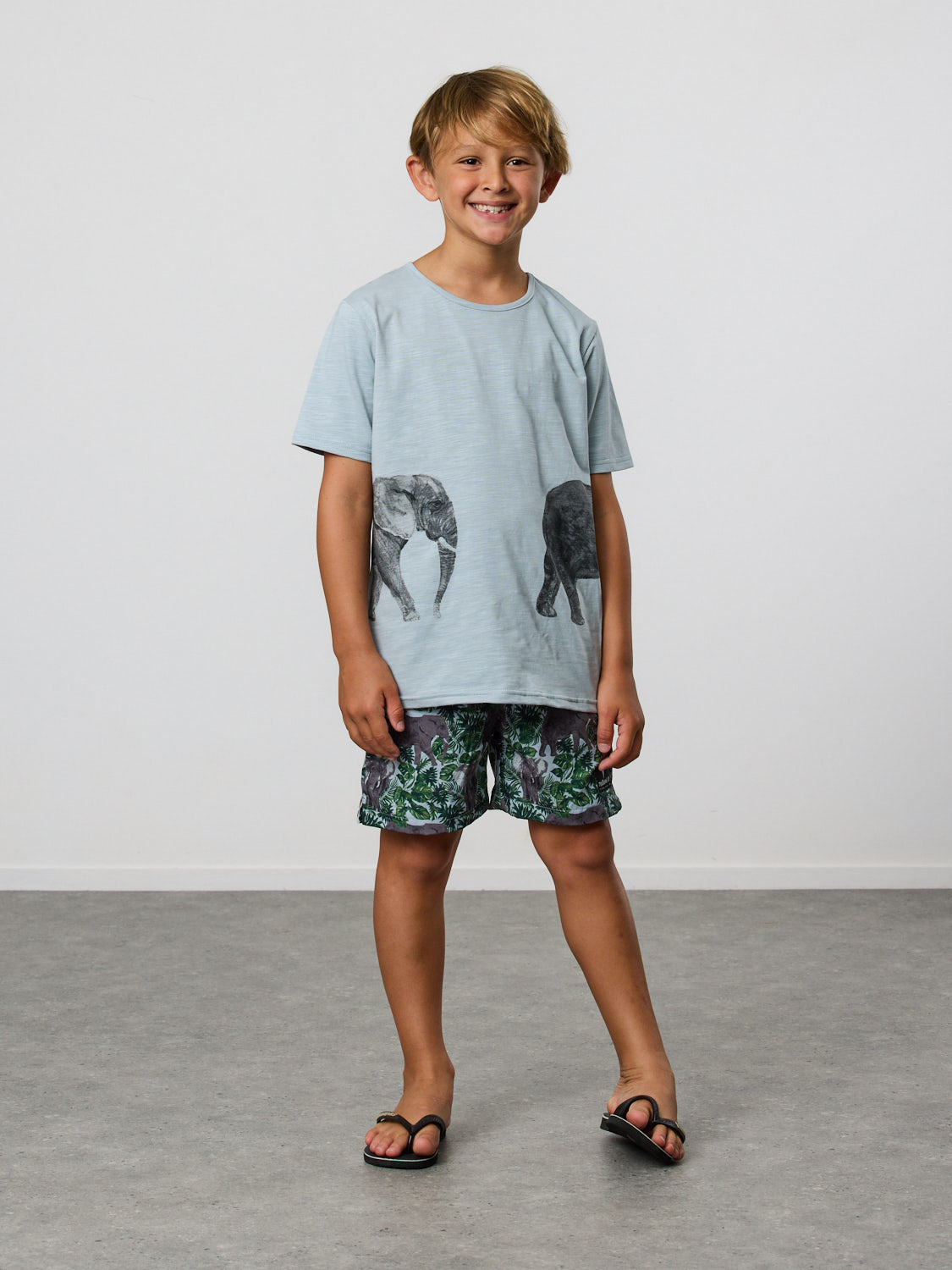 Radicool Kids Bull Elephant Tee - Sizes 6yr, 7yr