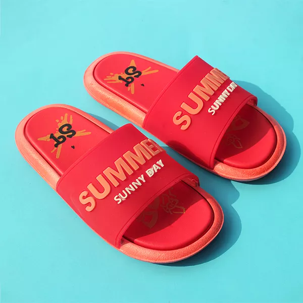 Red Kids Slippers