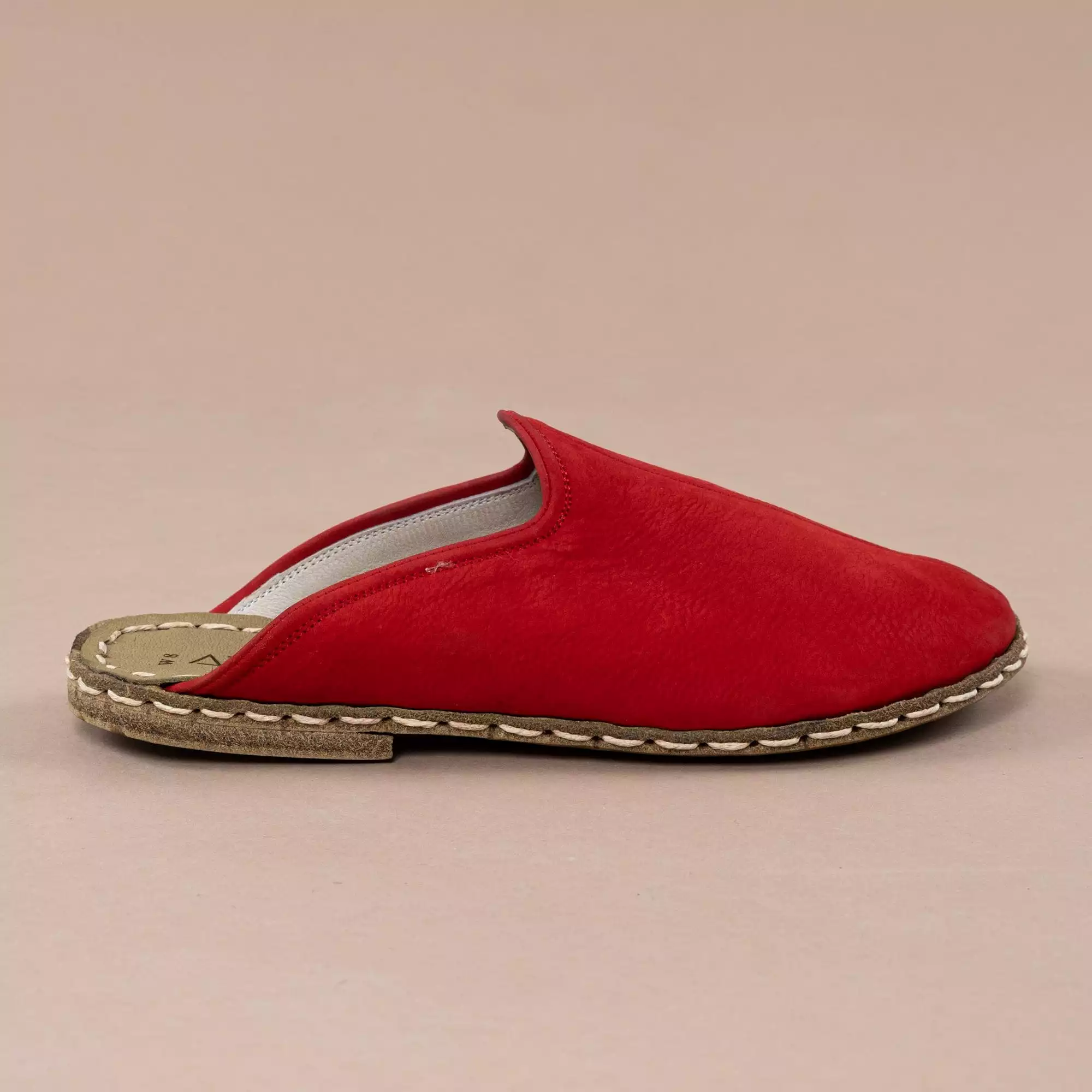 Red Men's Barefoot Slippers