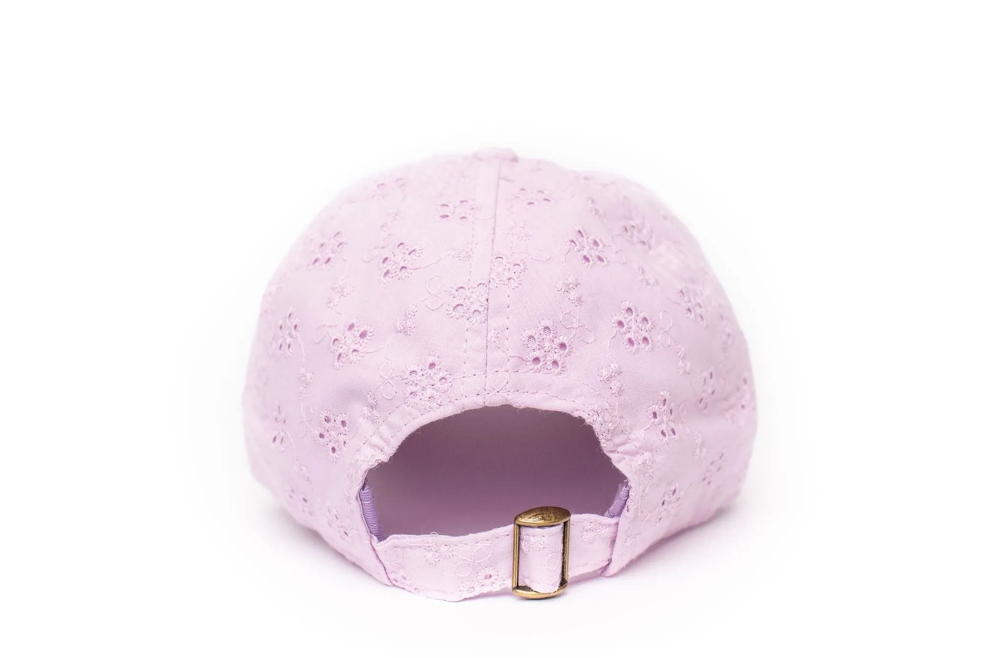 Rey to Z Baseball Hat - Mama in Wisteria Eyelet