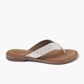 Silver Women's Slippers 75.806