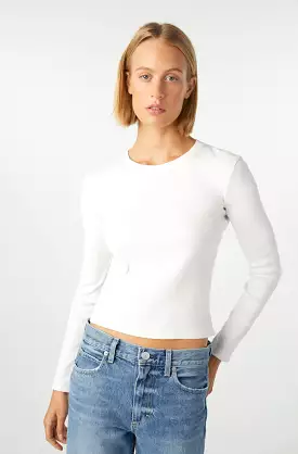 Slim Fitted Ribbed T-Shirt