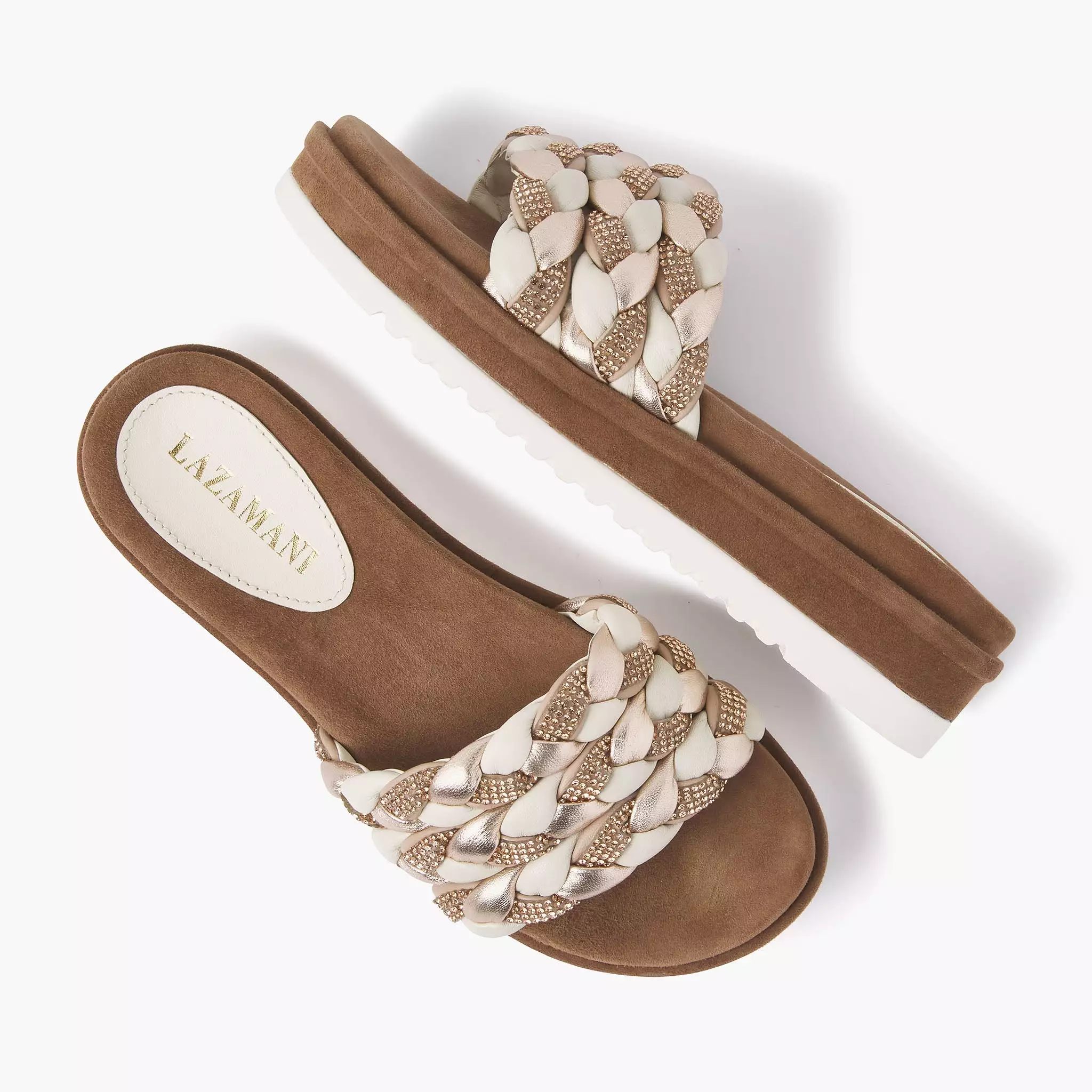 Slippers for Women - 75.302 Off-White