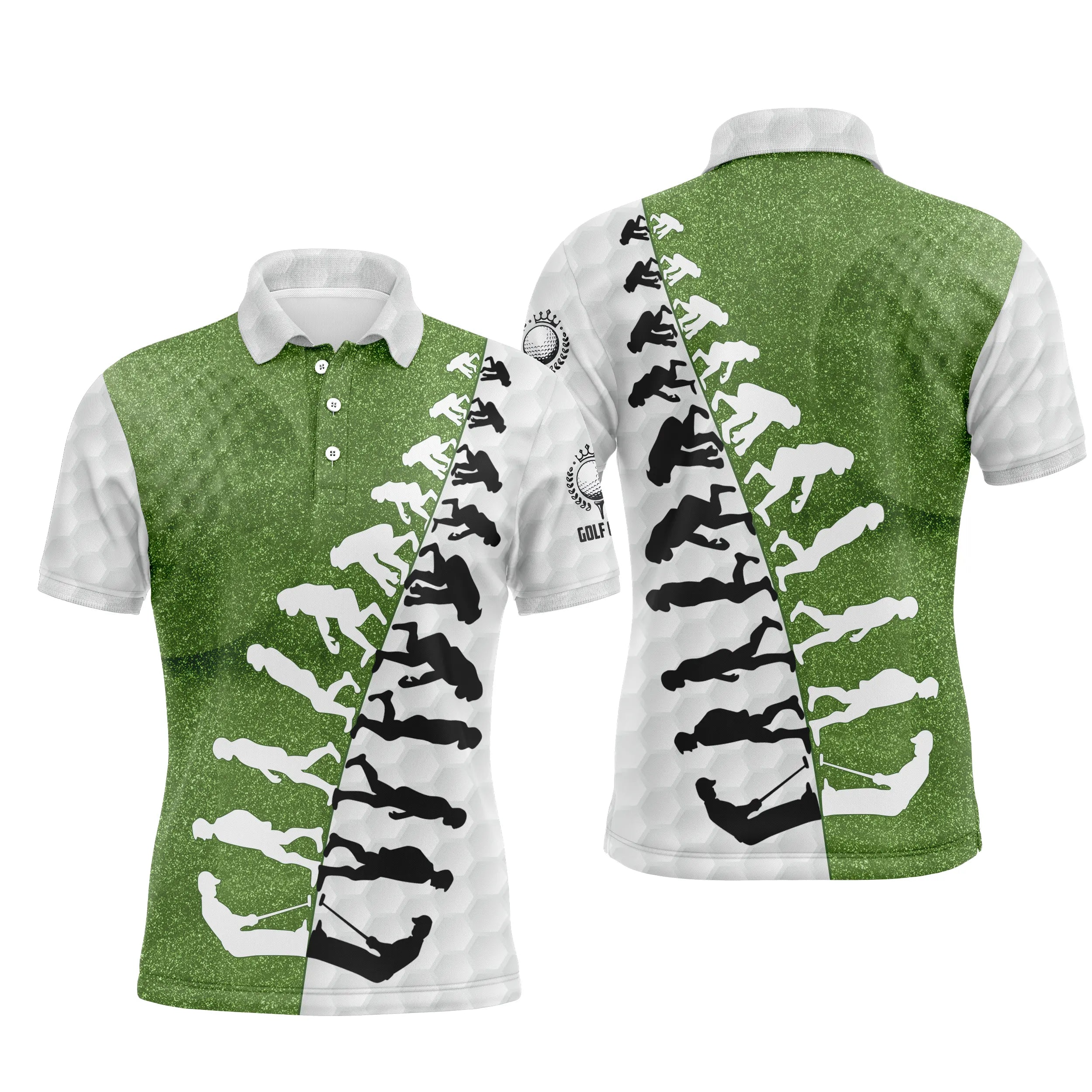 Sportswear for Men and Women, Funny Golf Gift, Quick-Drying Summer Polo, Evolution of Golfers - CTS13052213