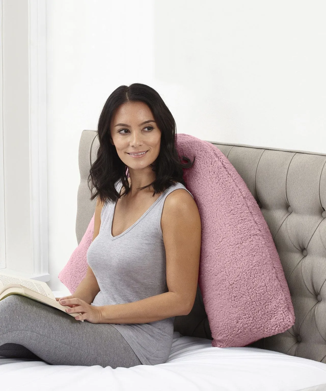 Supremely Soft Fleece V-Shape Pillow