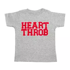 Sweet Wink Heart Throb Gray Short Sleeve Tee