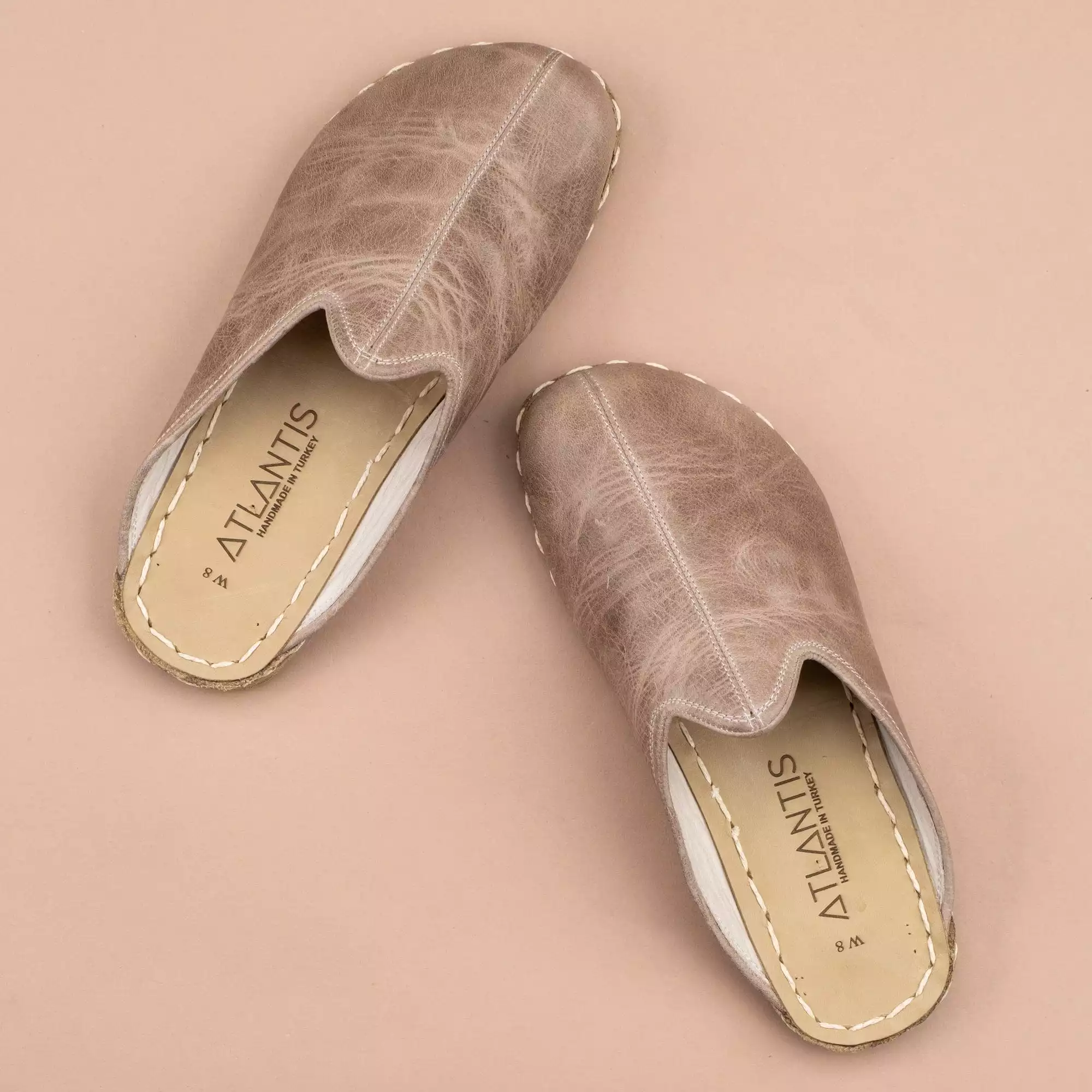 Tan Women's Barefoot Slippers