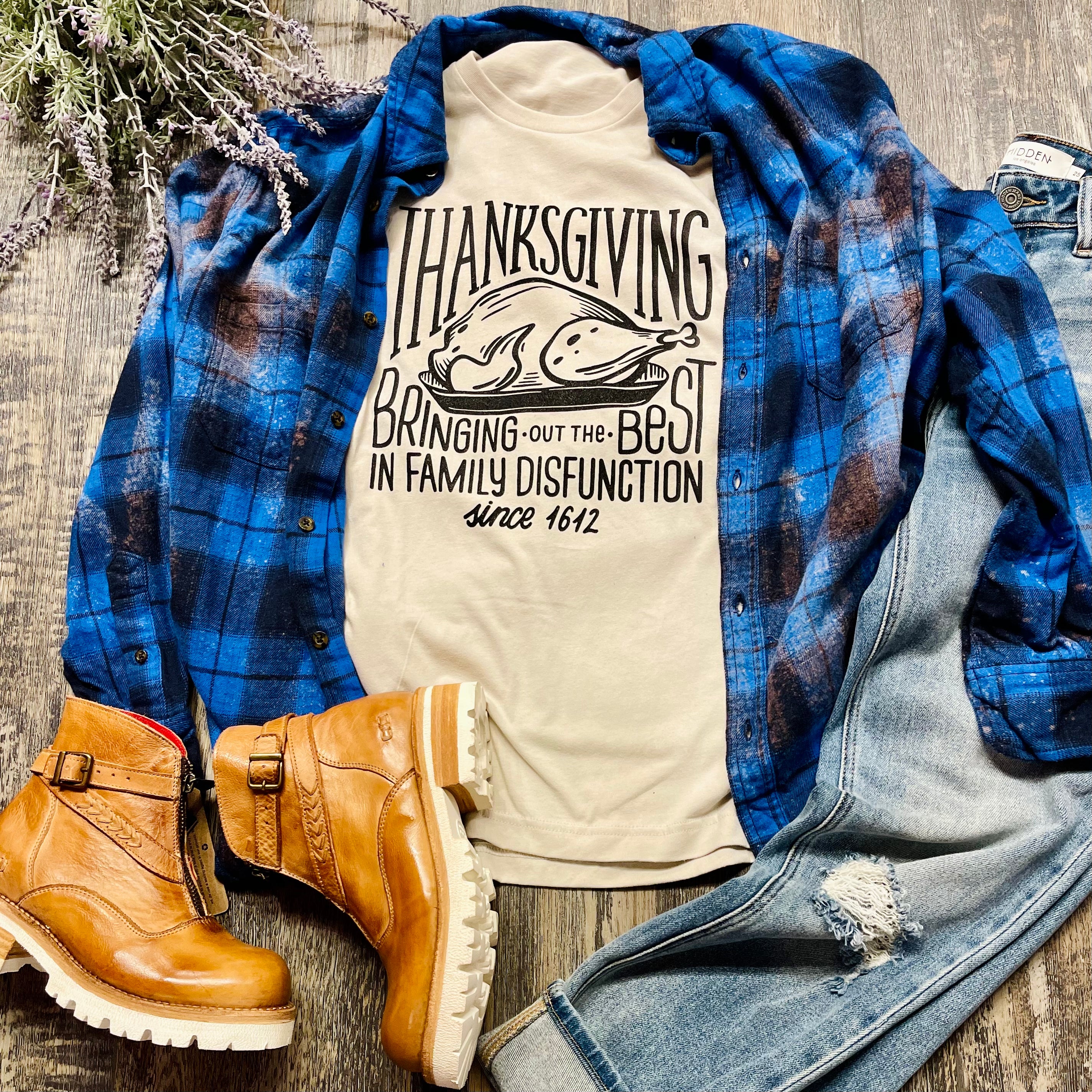 Thanksgiving Dysfunctional T-Shirt.