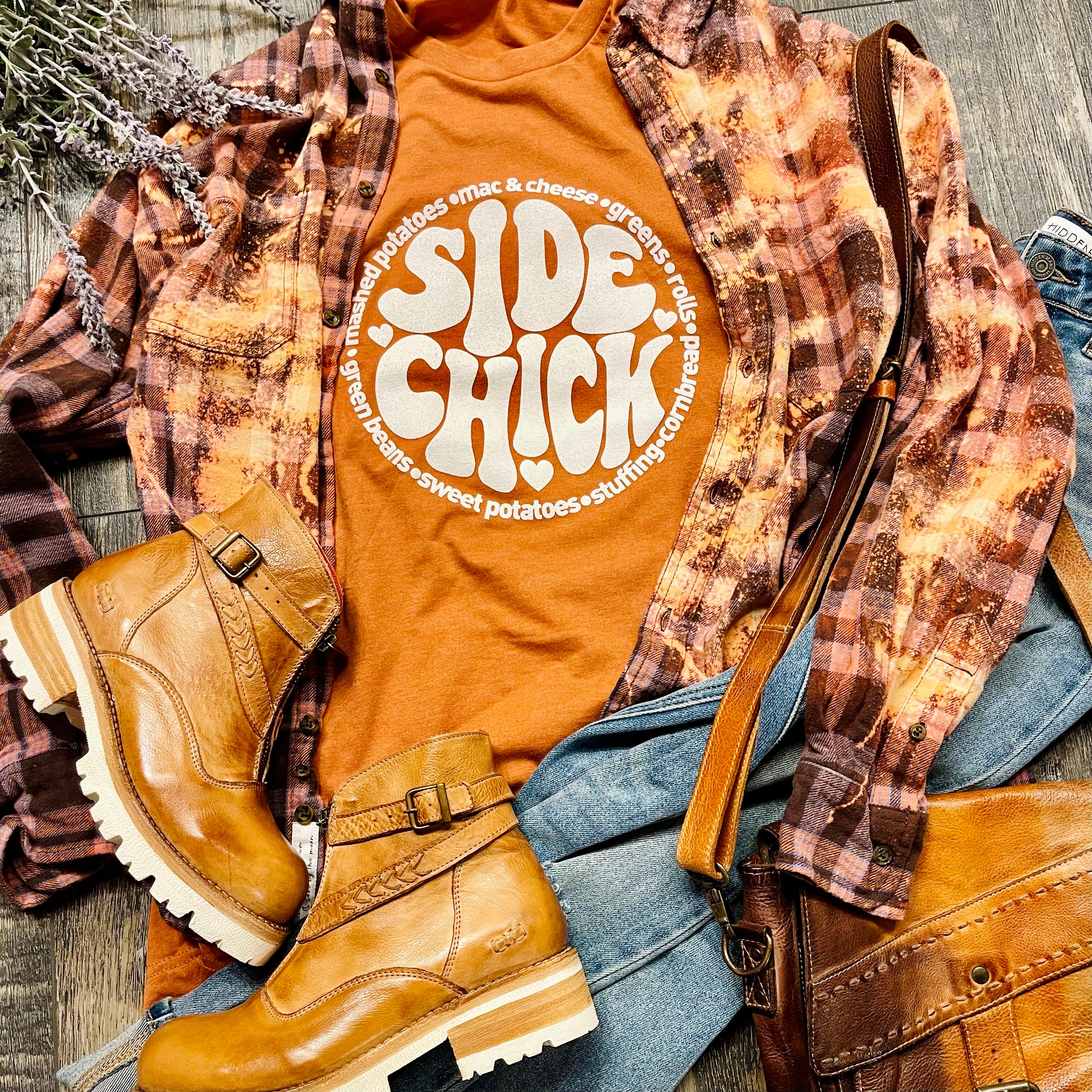 Thanksgiving Side Chick T-Shirt