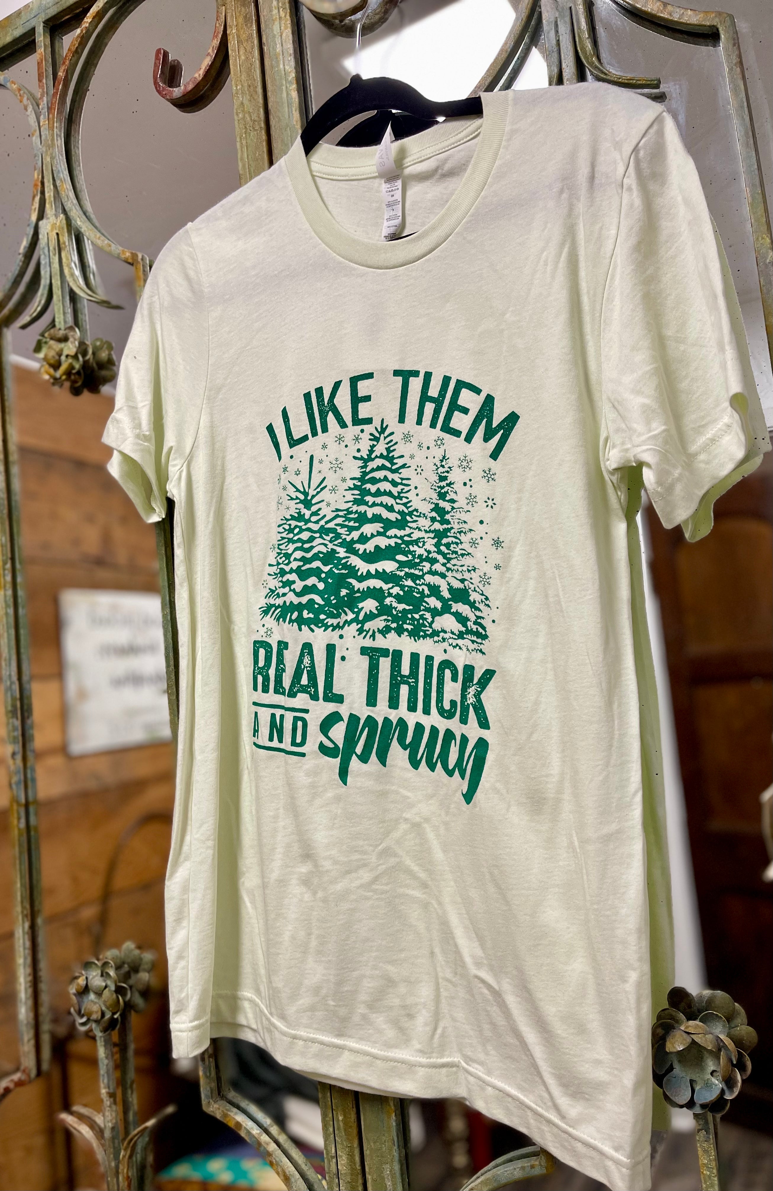 Thick Sprucy T-Shirt - Genuine, Durable Quality